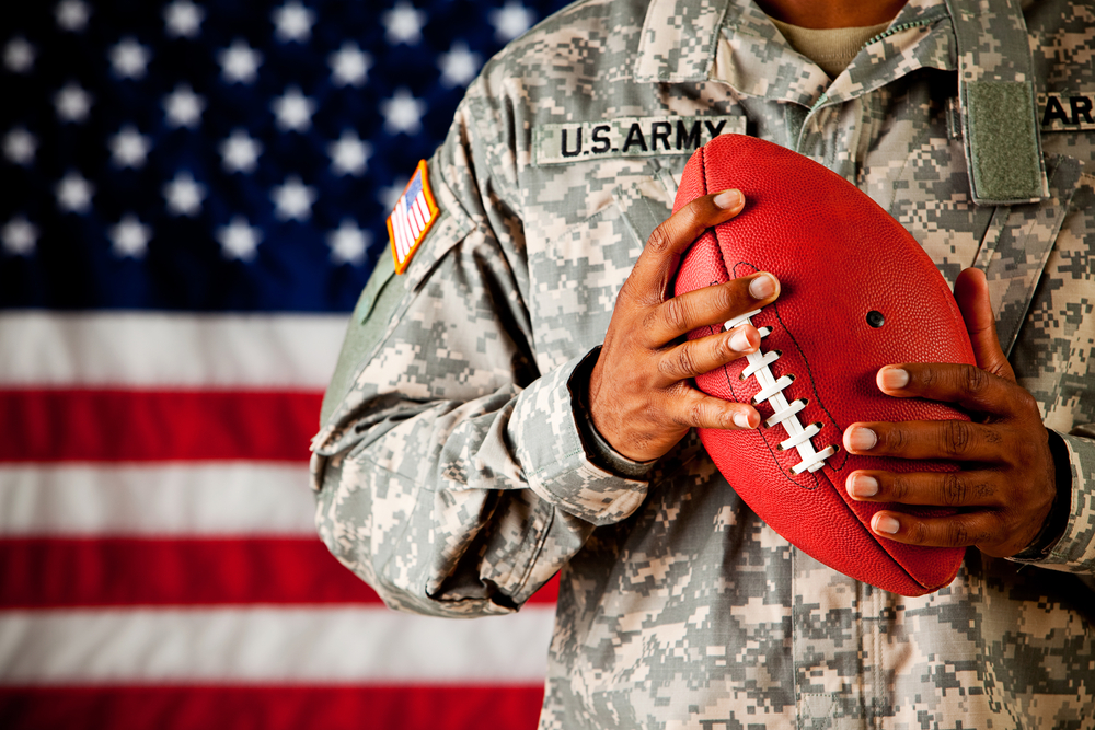 football for a cause and the Wounded Warrior Project