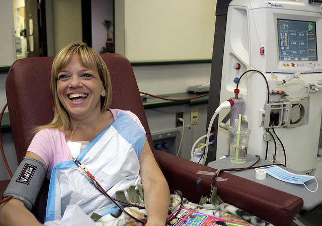 Smiling Lady Who Benefited From the American Kidney Fund after receiving kidney transplant