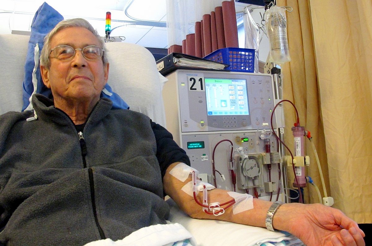 Patient Receiving Dialysis under the American Kidney Fund