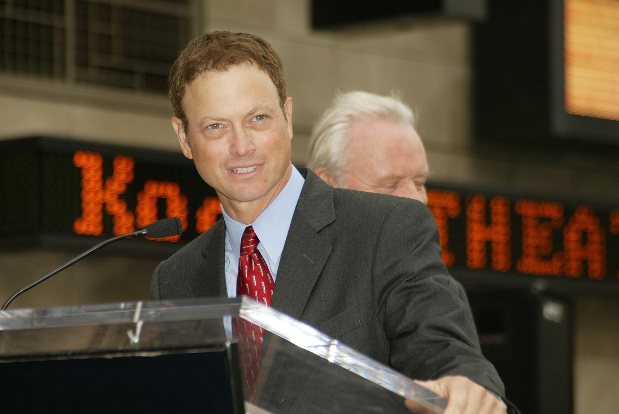 at Hopkins’ induction into the Hollywood Walk of Fame, Hollywood, CA 09-24-03