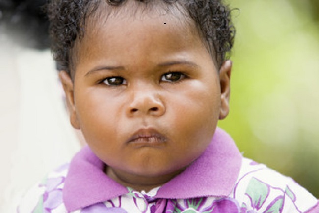 African american baby girl - feed my starving children