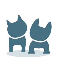 2 puppies icon
