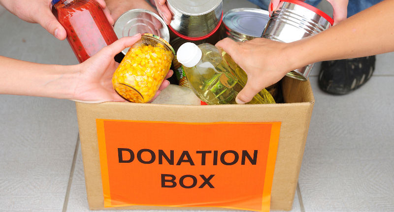 donation box