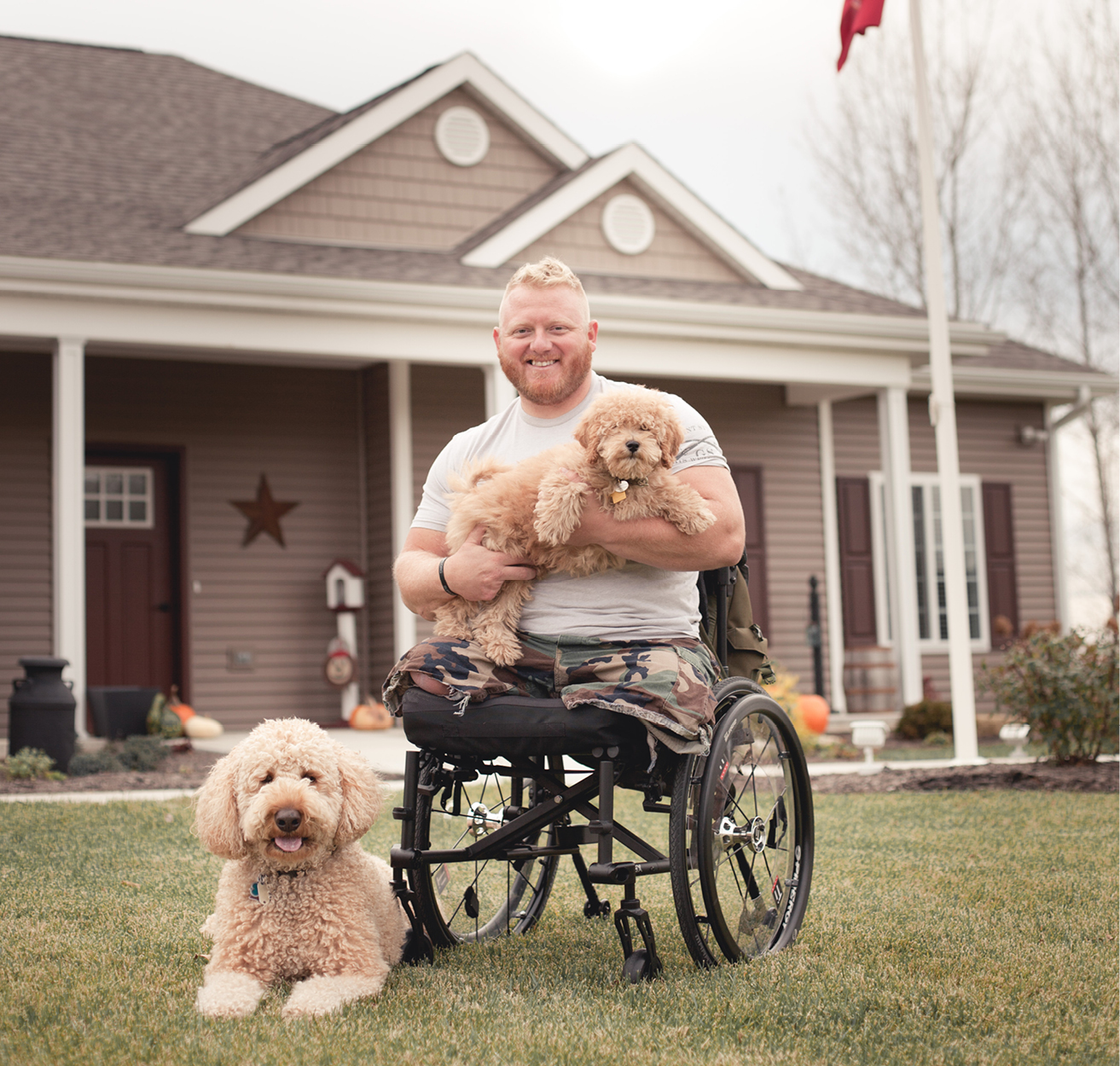 disabled veteran with pets