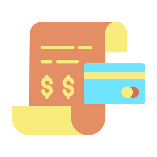 credit card and billing icon