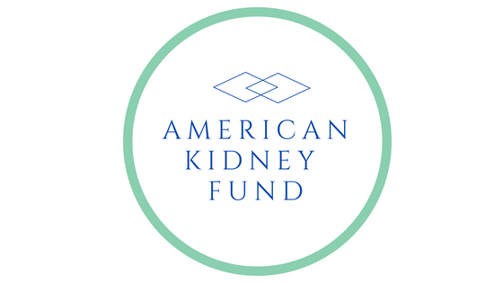 american kidney fund custom logo banner