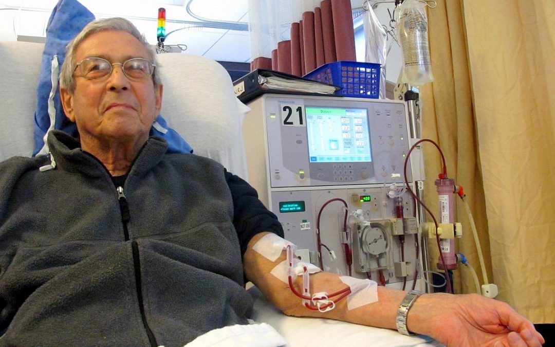 Patient Receiving Dialysis under the American Kidney Fund